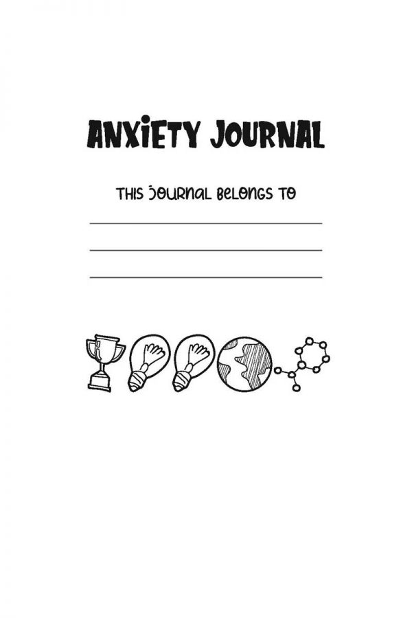 Anxiety Journal 6x9 for teens 1 Books Sun