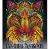 Tangled Animals Coloring Book