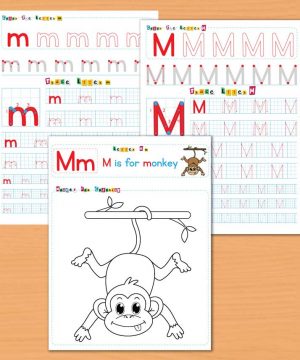 Tracing letters for kindergarten 4 1 Books Sun