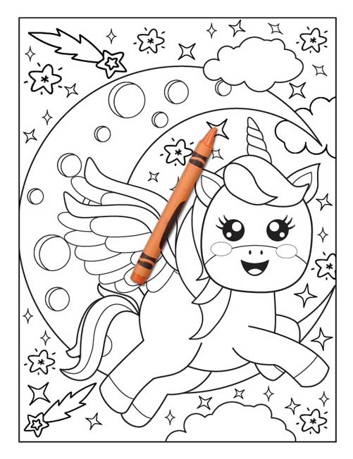 Unicorn Mermaid Coloring Book 26 Books Sun