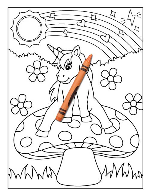 Unicorn Mermaid Coloring Book 29 Books Sun