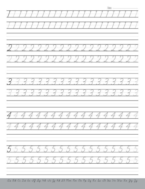 Cursive Handwriting Workbook for Adults Page 086 Books Sun