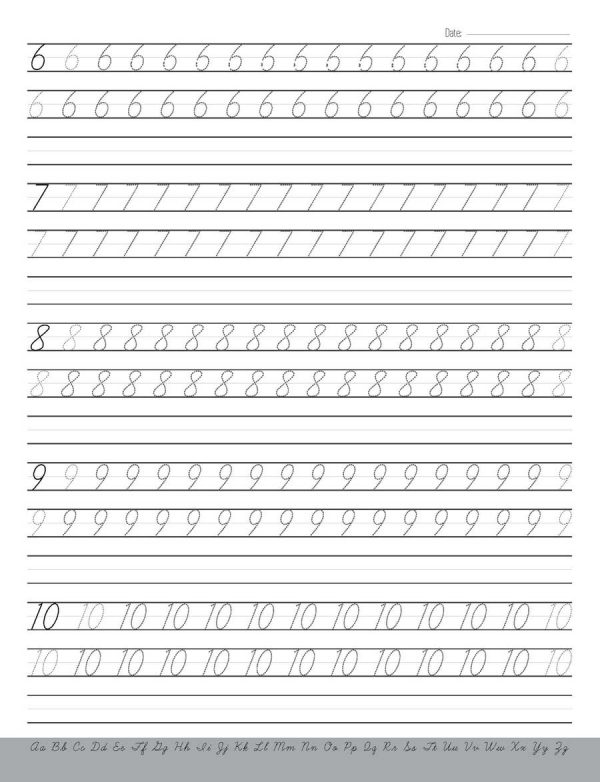 Cursive Handwriting Workbook for Adults Page 087 Books Sun