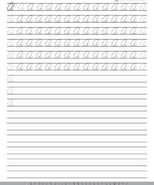 Cursive handwriting workbook for Teens 34 Books Sun