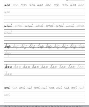Cursive handwriting workbook for Teens 39 Books Sun
