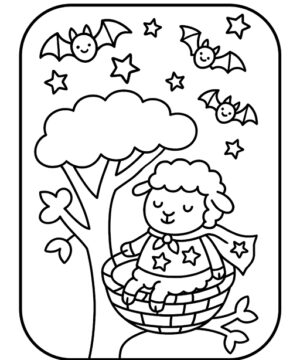 Adorable Baby Animals Halloween Coloring Book 10 Books Sun