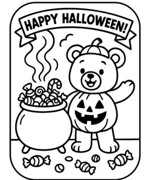Adorable Baby Animals Halloween Coloring Book 3 Books Sun