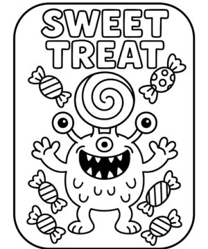 Adorable Creepy Halloween Coloring Book 9 21 Adorable Creepy Halloween Coloring Book 9 Books Sun