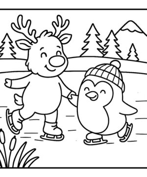 Christmas Hygge Coloring Book 10 Books Sun