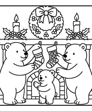 Christmas Hygge Coloring Book 4 Books Sun