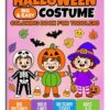 Easy Halloween Costumes Coloring Book for Toddlers Ages 3–5